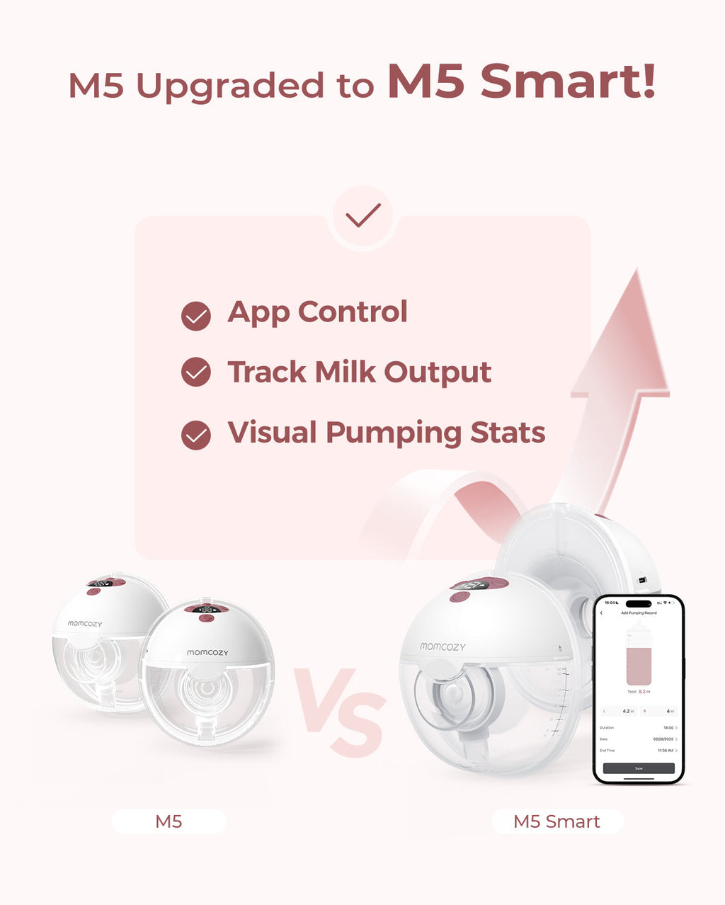 On-the-Go Bundle: M5 Smart Breast Pump and PureHug Baby Carrier